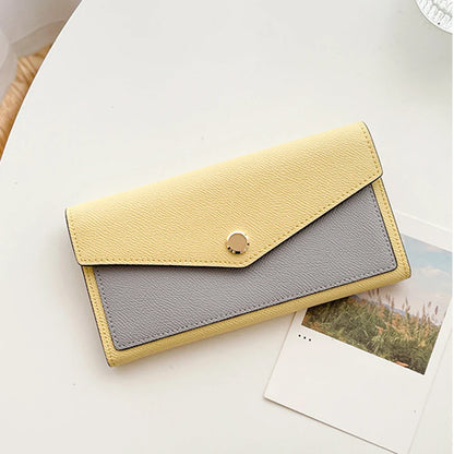 Colourful Genuine Leather Envelope Wallet Karen