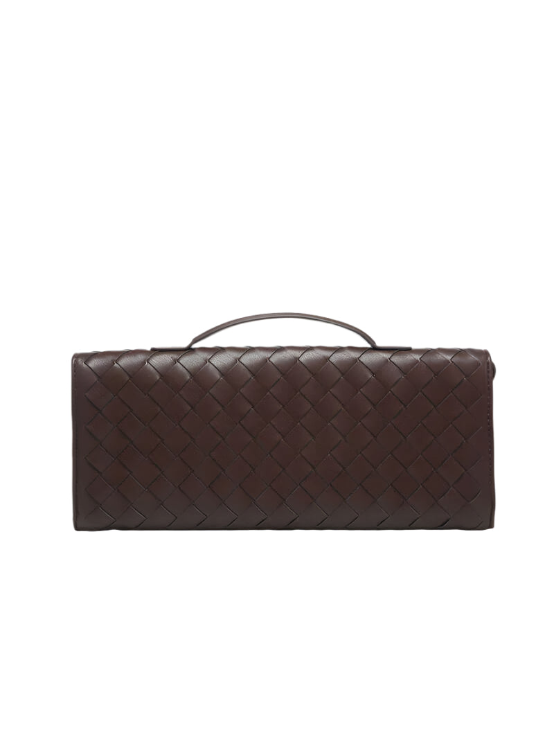 Paige Woven Clutch Bag