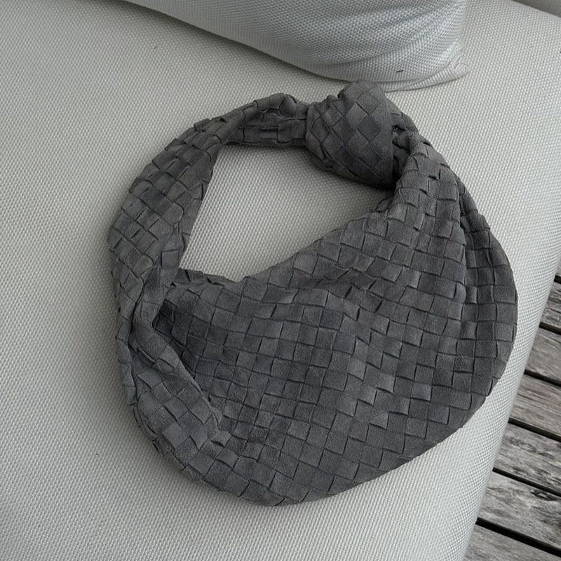 Alice Woven Suede Bag