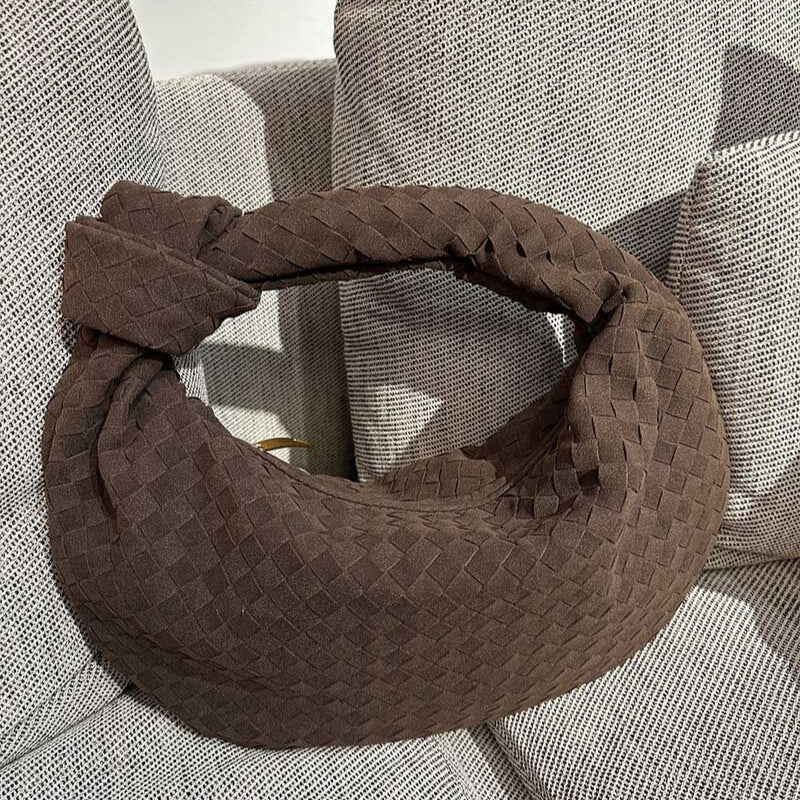 Alice Woven Suede Bag