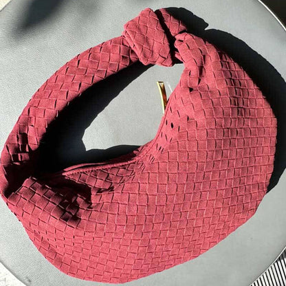 Alice Woven Suede Bag