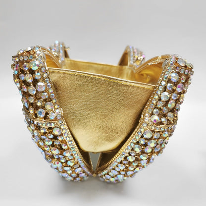 Isabella Strass Bow Clutch Bag