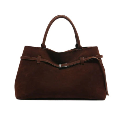 Angelina Suede Tote Bag XL