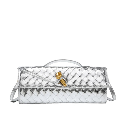 Paige Woven Clutch Bag