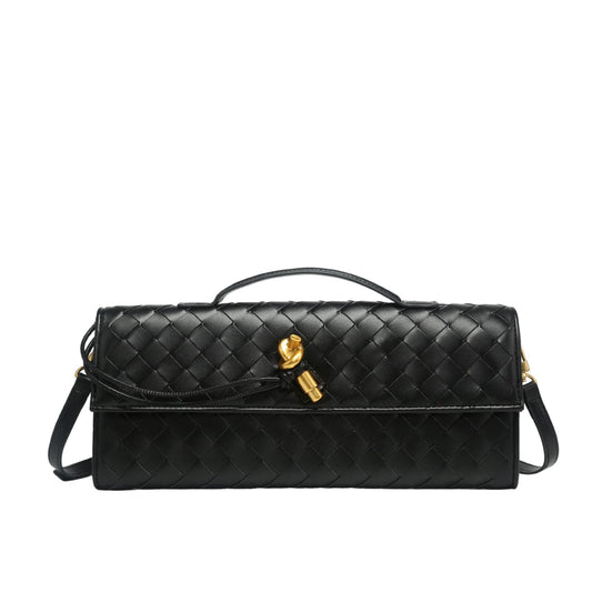 Paige Woven Clutch Bag
