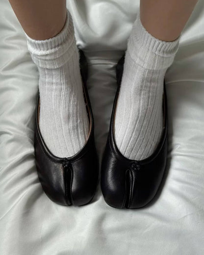 Abigail Vegan Leather Flats