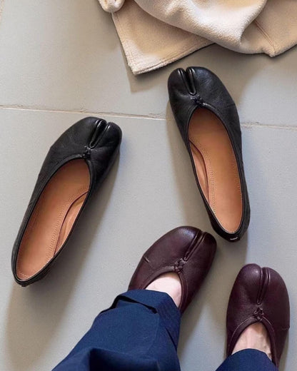 Abigail Vegan Leather Flats