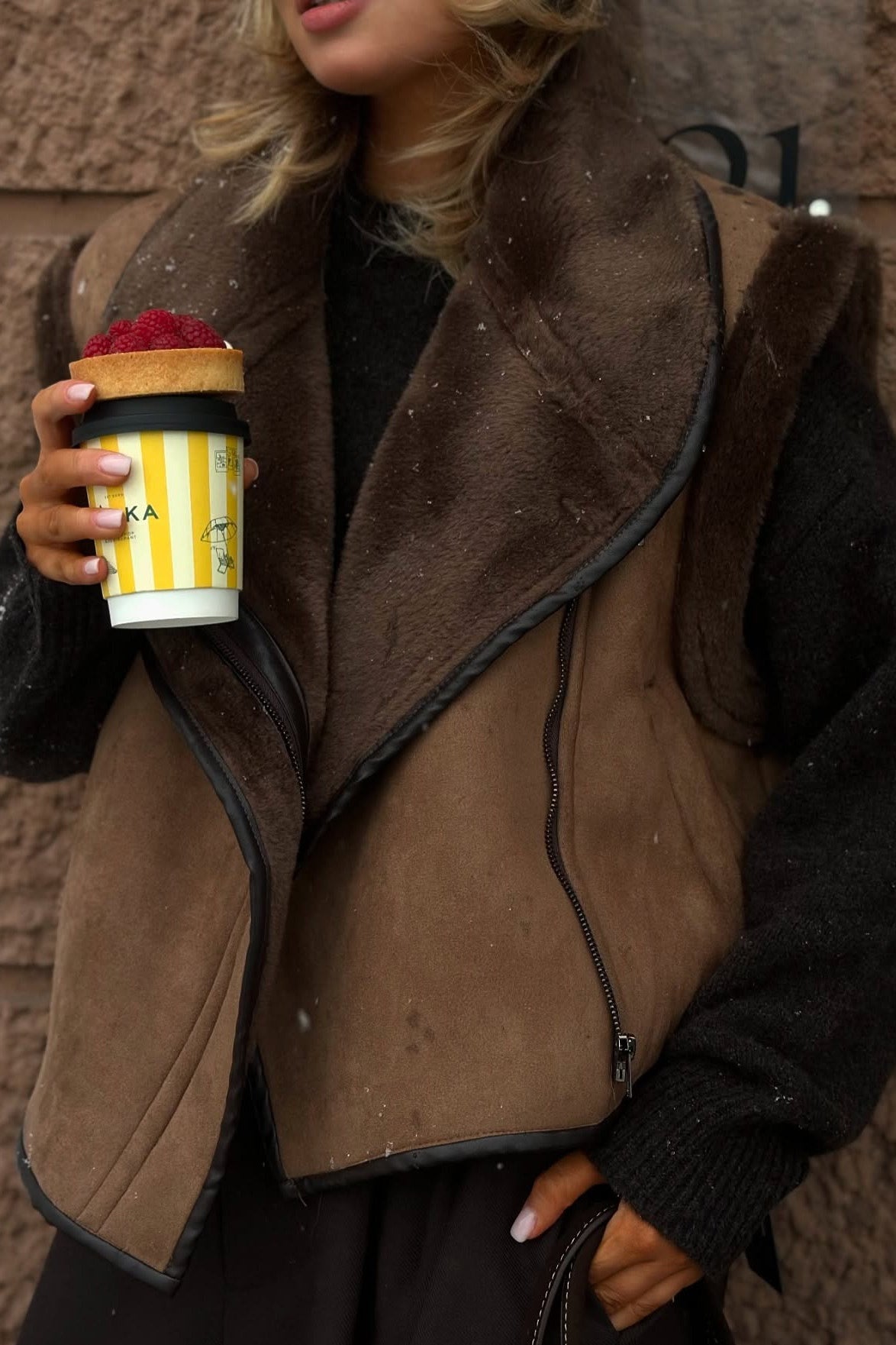 Alicia Faux Fur Vest