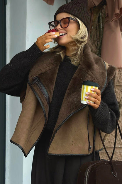 Alicia Faux Fur Vest