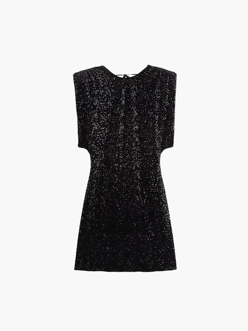 Annie Glitter Mini Dress