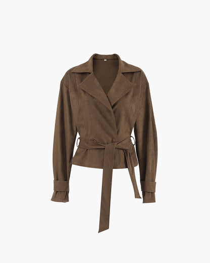 Ariah Retro Suede Jacket