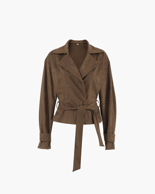 Ariah Retro Suede Jacket