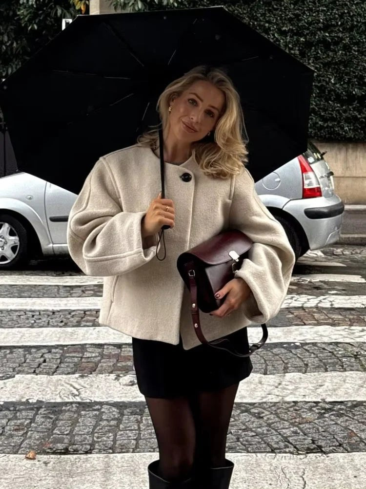 Carolina One Button Coat