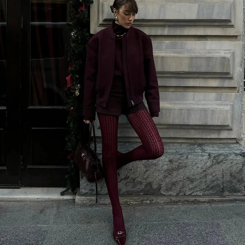 Cassandra Knit Tights