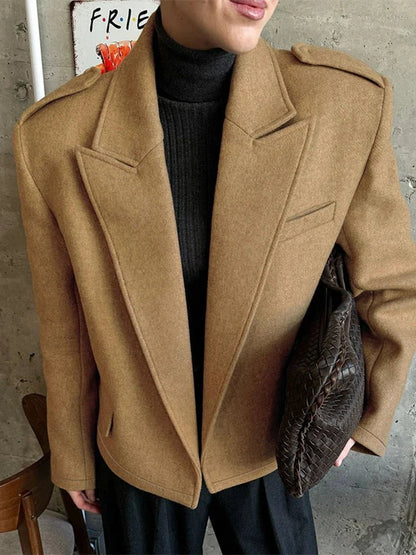 Claude Blazer with Shoulder Pads