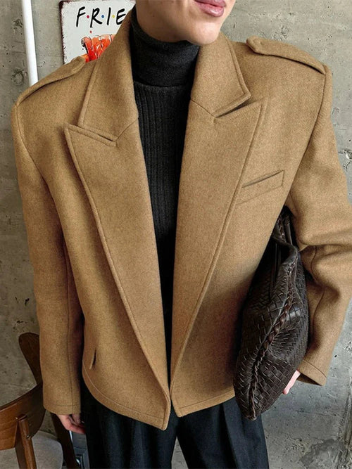 Claude Blazer with Shoulder Pads