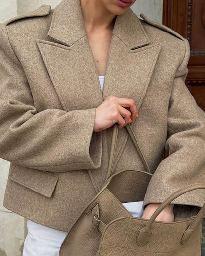 Claude Blazer with Shoulder Pads