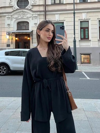 Divine Comfy Knitted Autumn Set