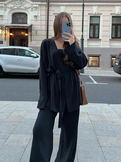 Divine Comfy Knitted Autumn Set