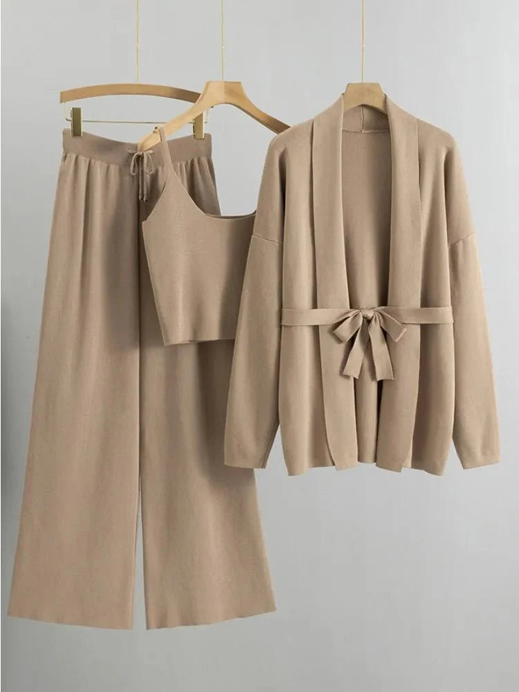 Divine Comfy Knitted Autumn Set