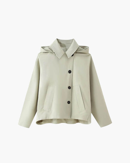 Eleanor Hooded Trench Coat
