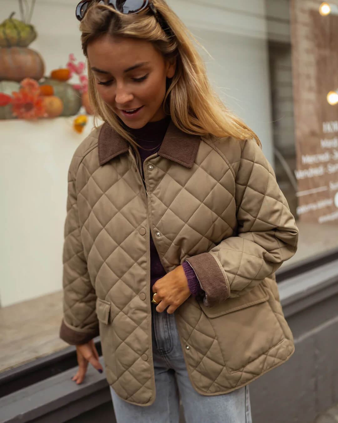 Elsa Quilted Retro Jacket
