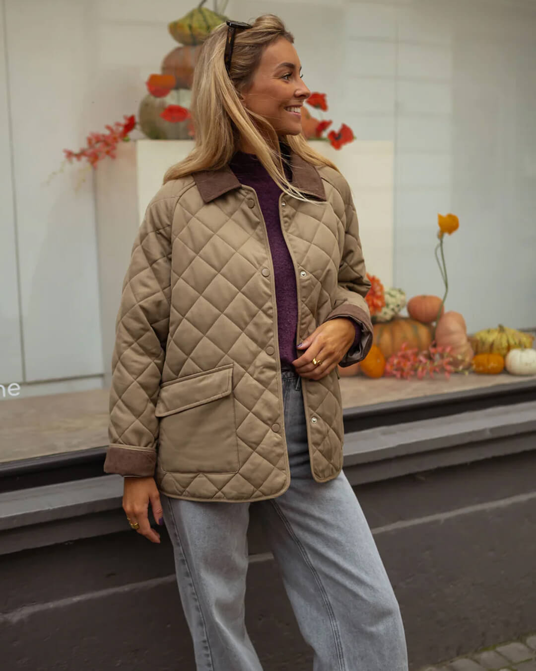 Elsa Quilted Retro Jacket