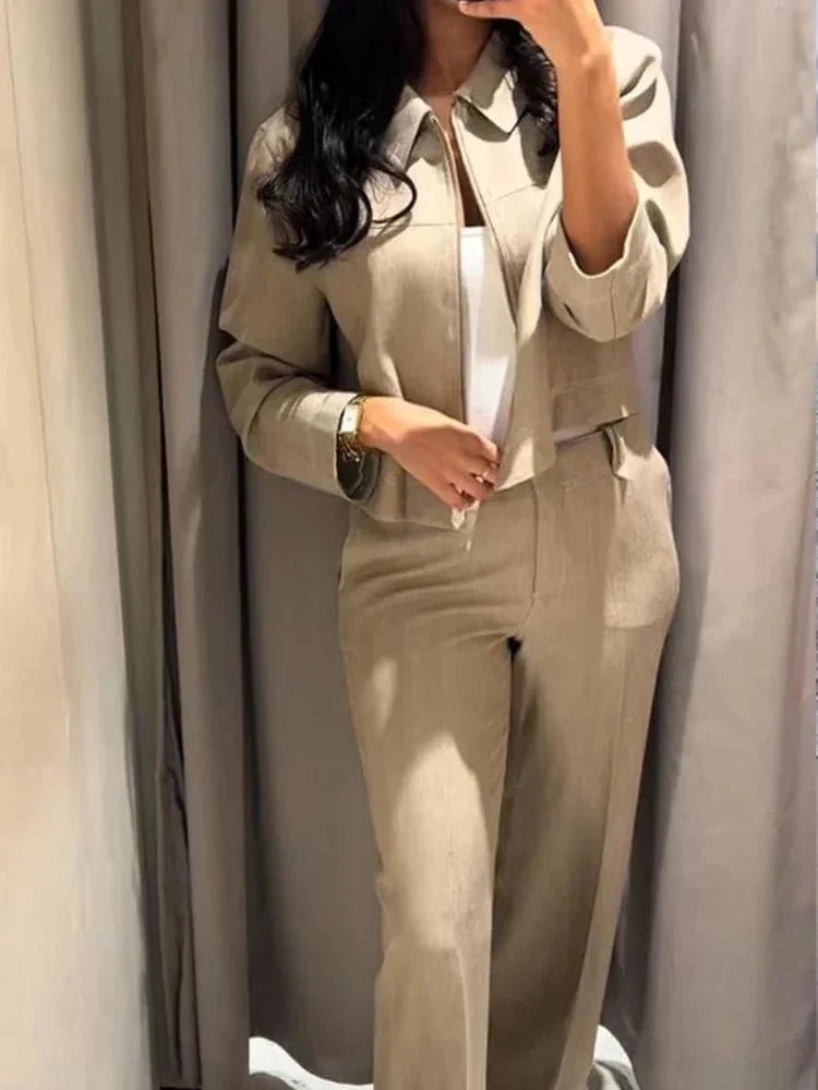 Emmy Casual Set - 2 Piece Jacket & Trouser