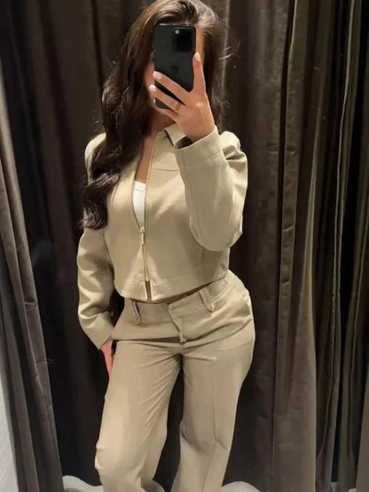 Emmy Casual Set - 2 Piece Jacket & Trouser