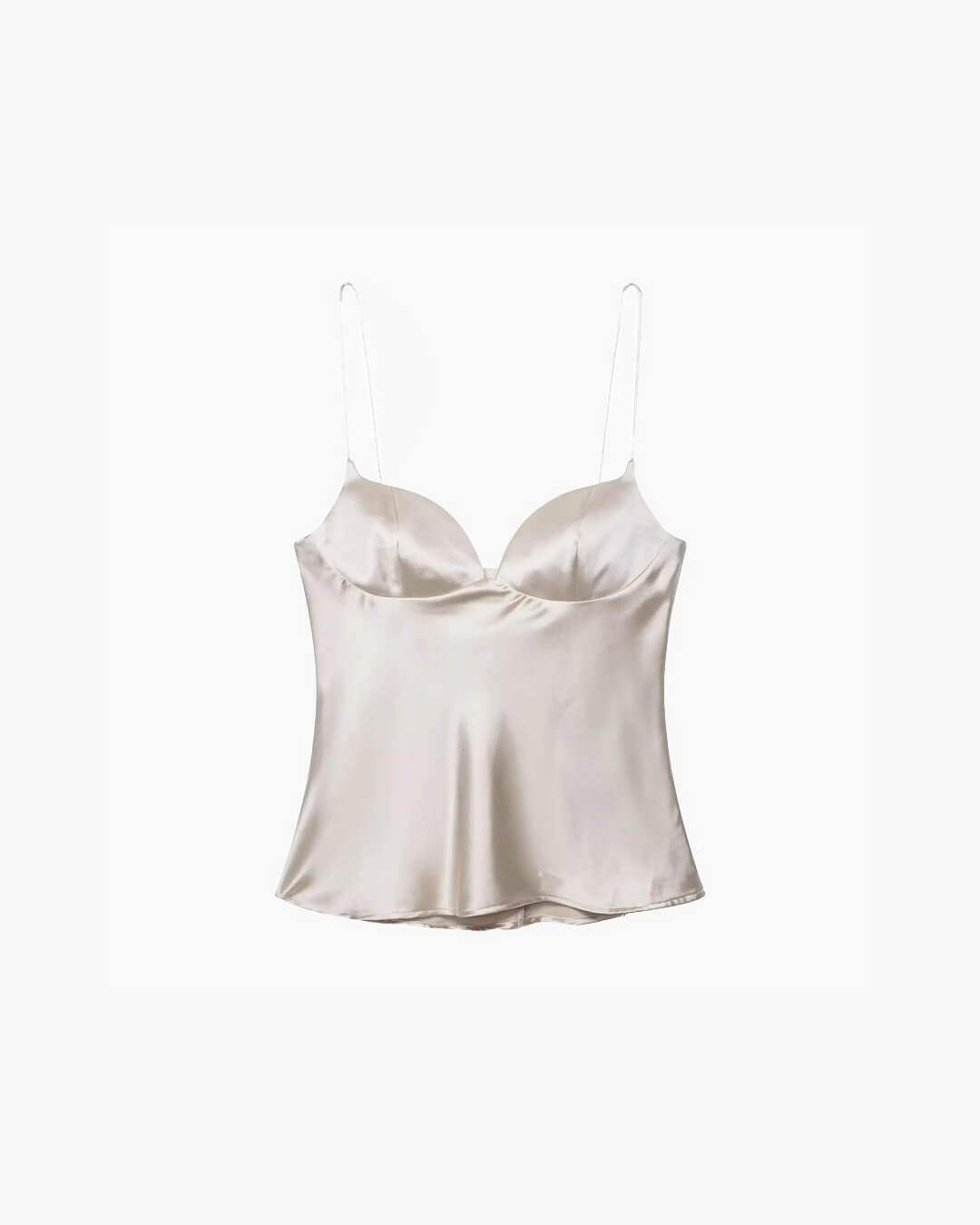 Evelina Satin Sling Top