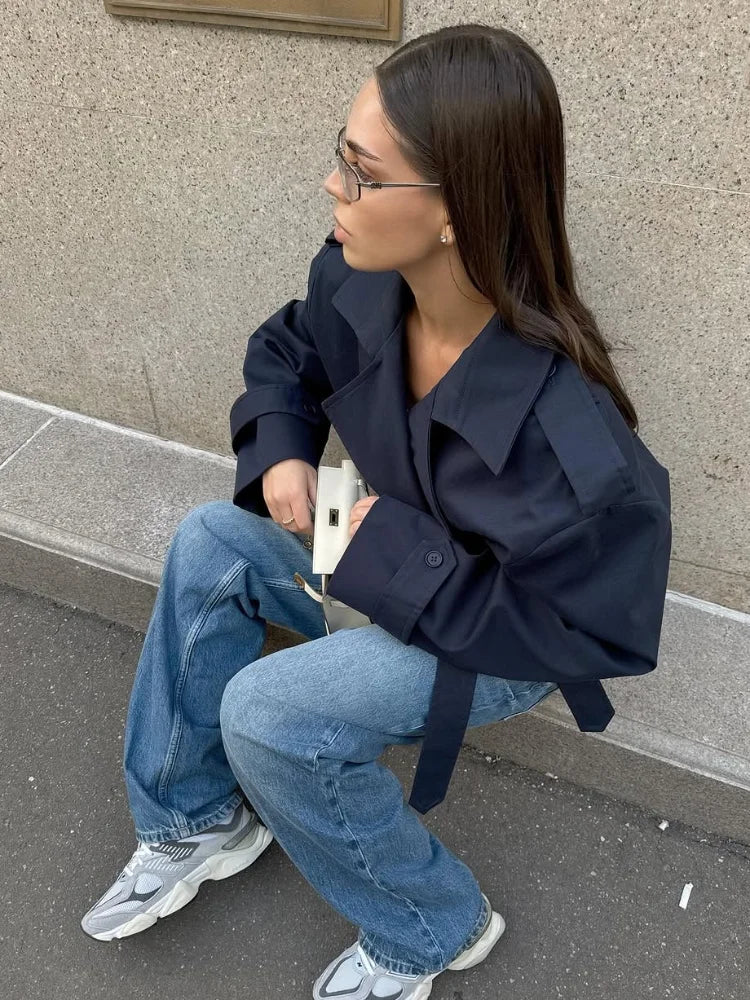 Fabiana Oversized Belted Trench Coat