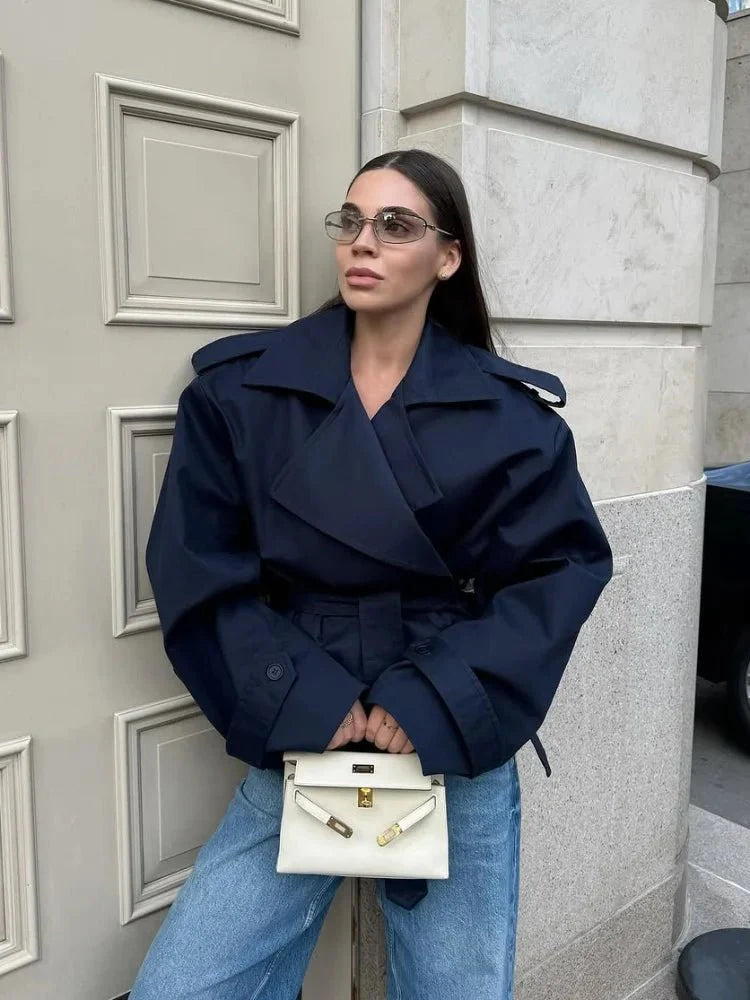 Fabiana Oversized Belted Trench Coat