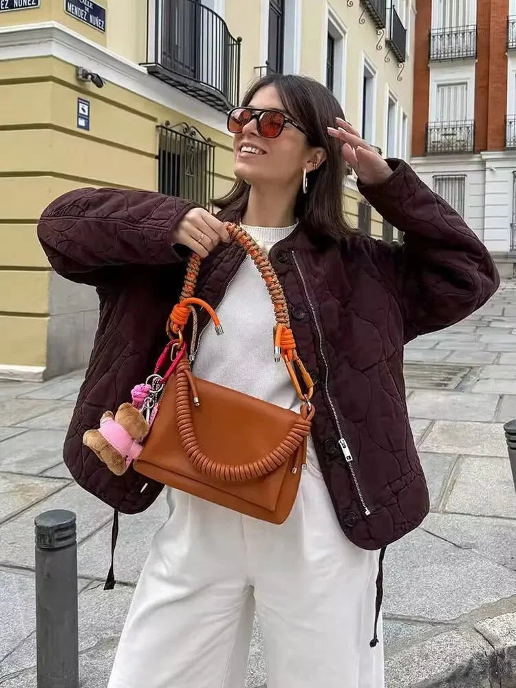 Feliz Quilted Padded Jacket