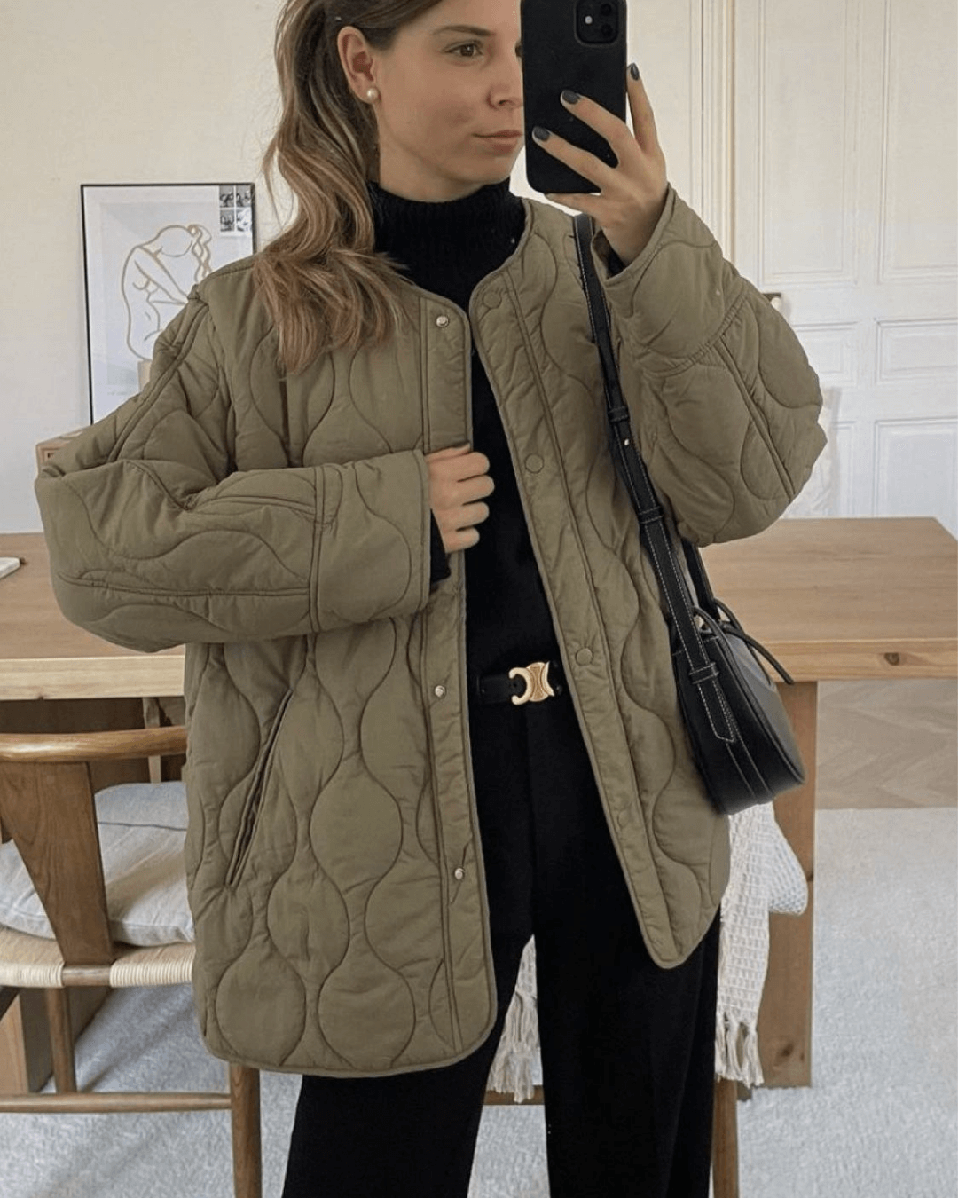 Feliz Quilted Padded Jacket