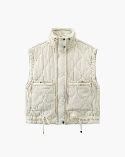 Fiona Quilted Padded Vest