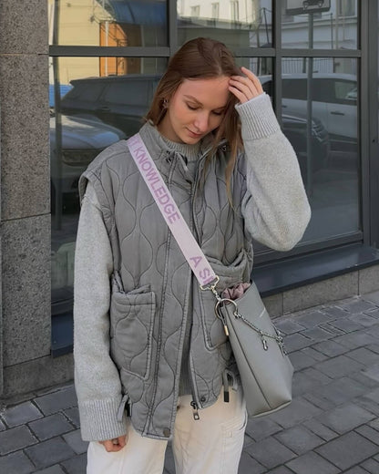Fiona Quilted Padded Vest