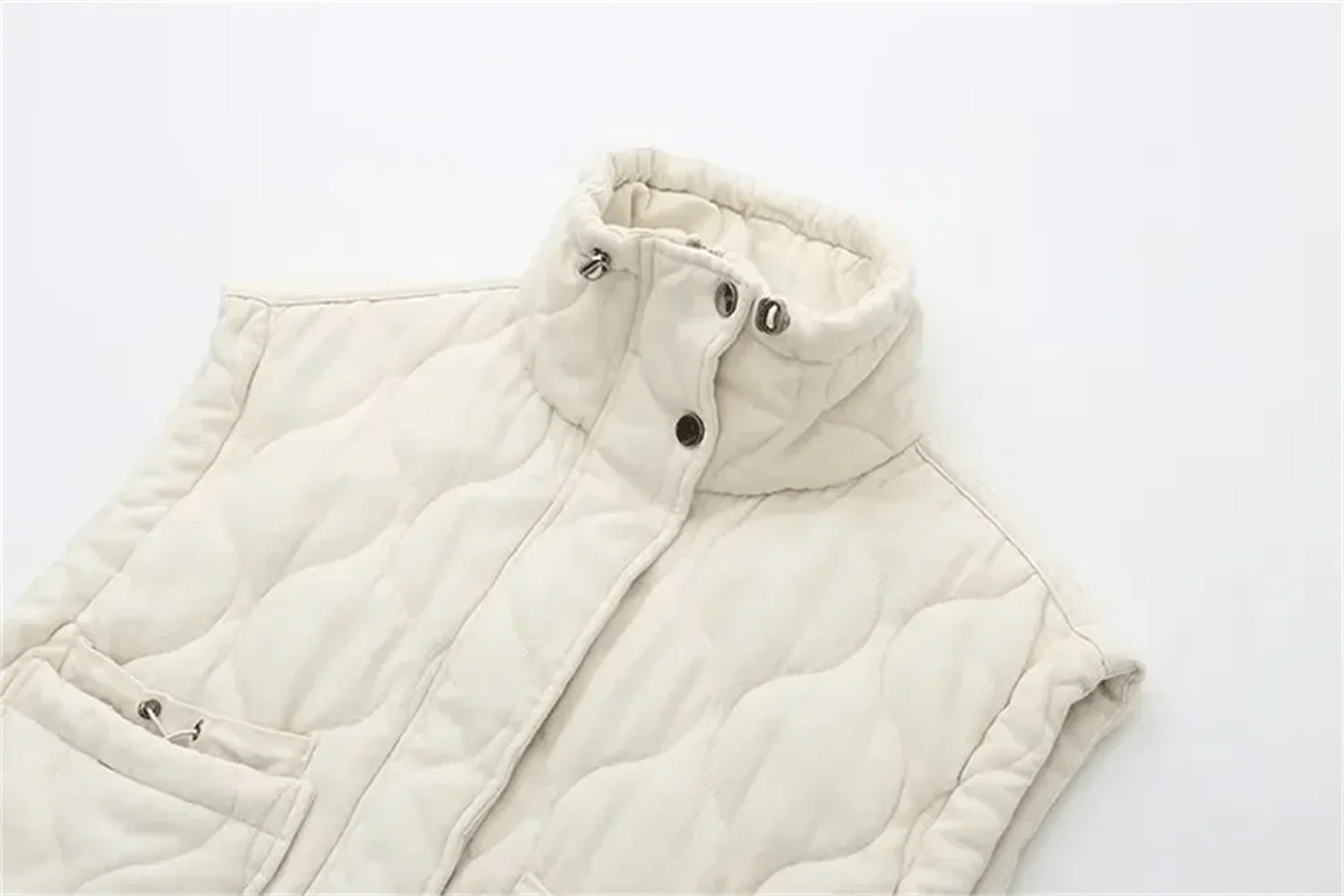 Fiona Quilted Padded Vest