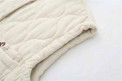 Fiona Quilted Padded Vest
