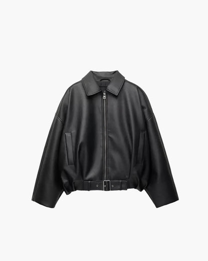 Georgia Vegan Leather Jacket