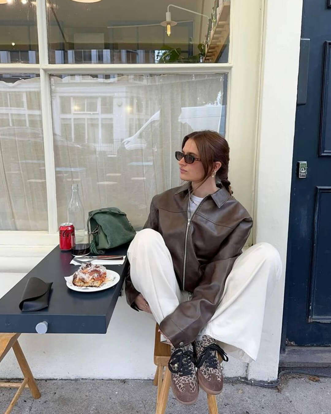 Georgia Vegan Leather Jacket