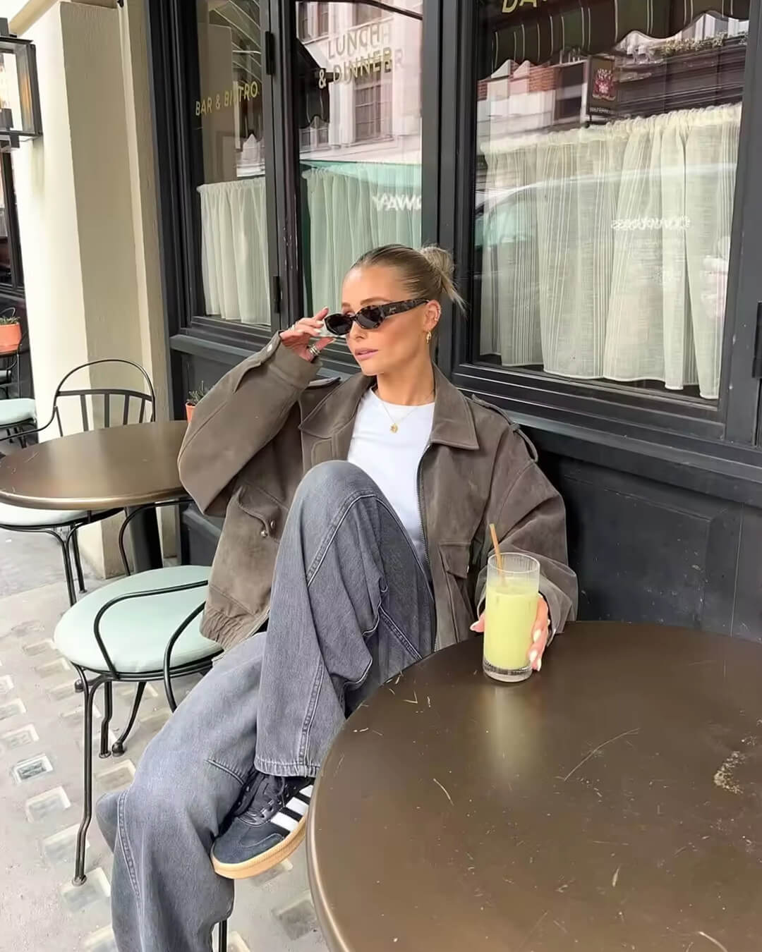 Giana Suede Pilot Jacket