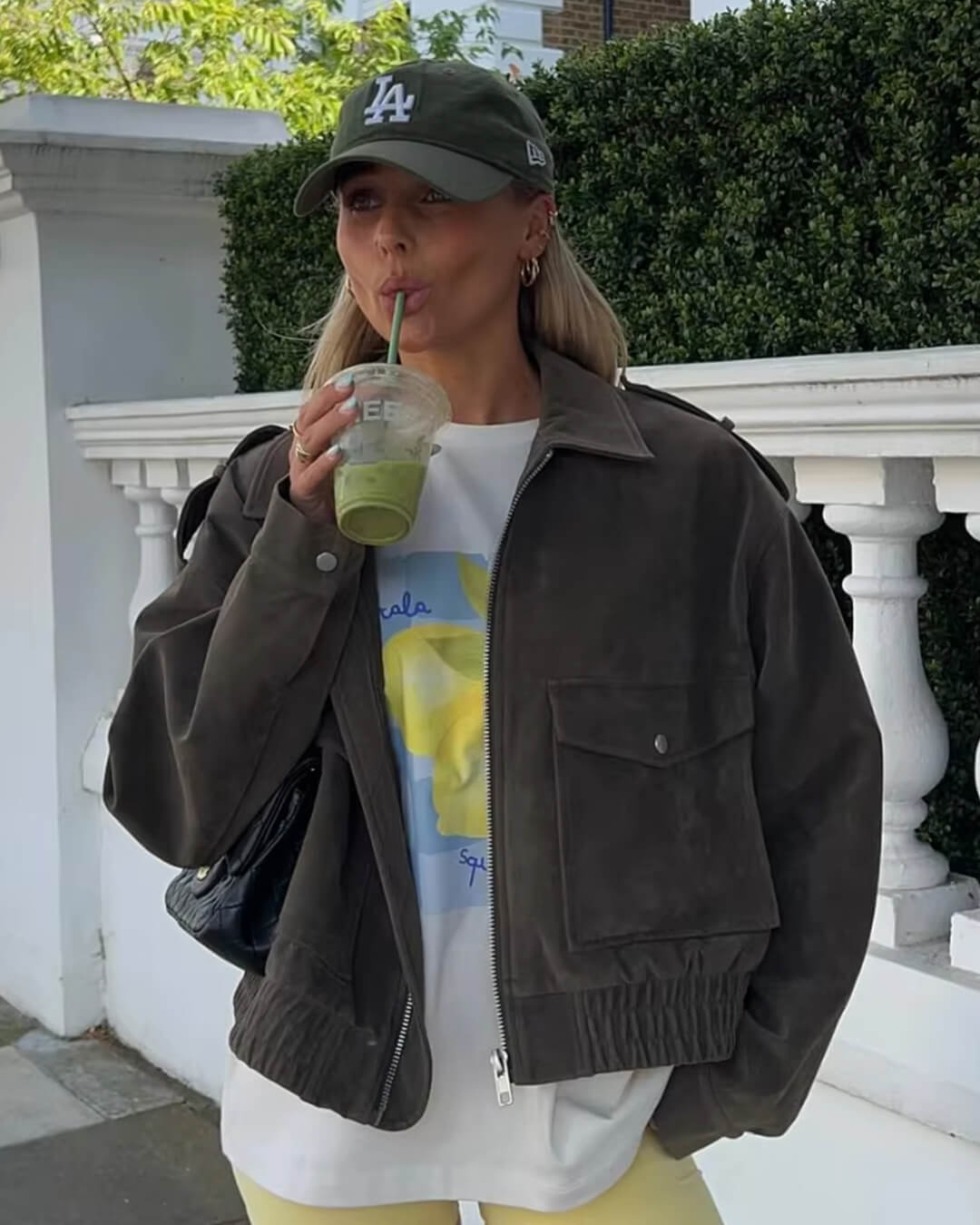 Giana Suede Pilot Jacket