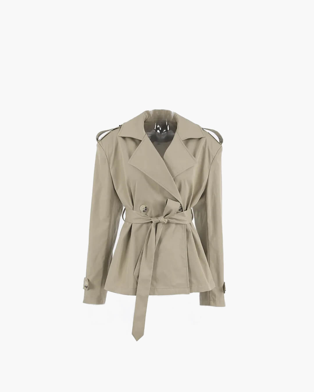 Gianne Crop Trench Coat