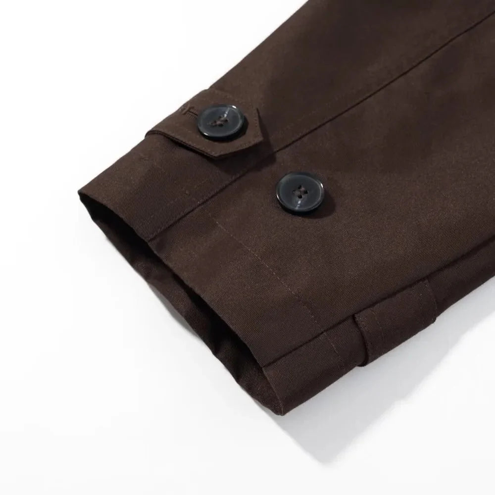 Katrina Cropped Trench Coat