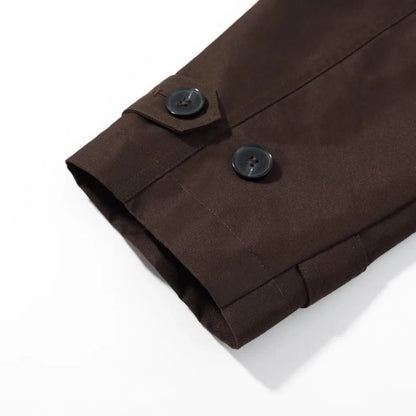 Katrina Cropped Trench Coat