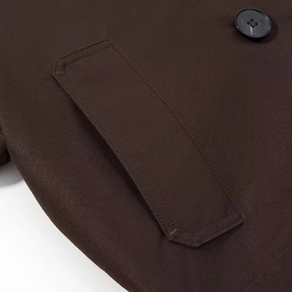 Katrina Cropped Trench Coat