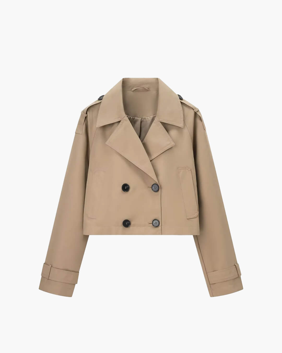 Katrina Cropped Trench Coat