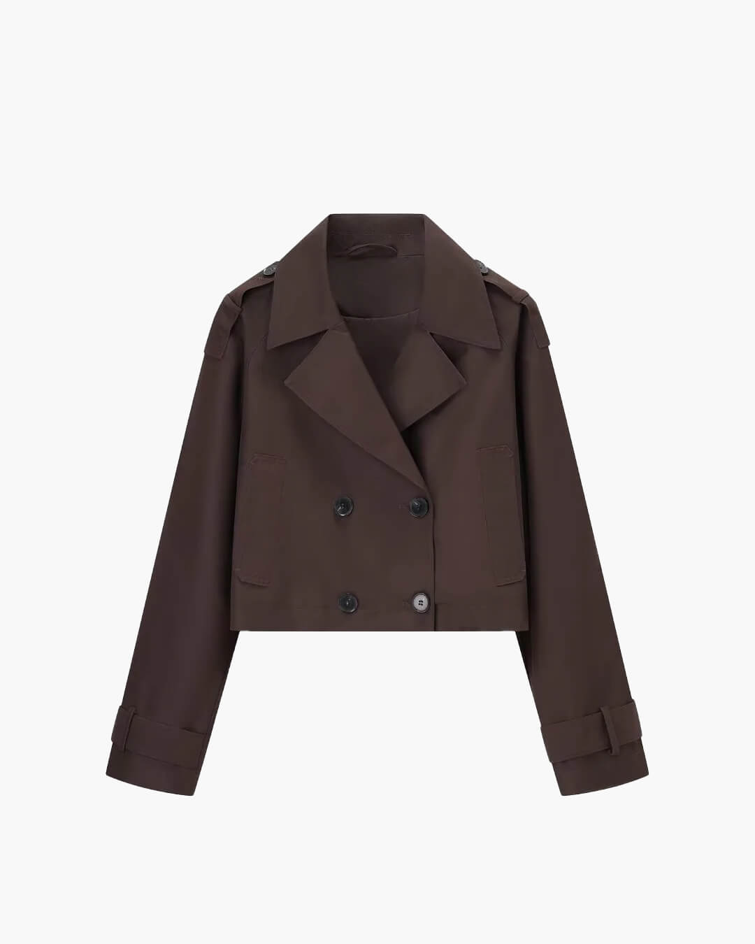 Katrina Cropped Trench Coat