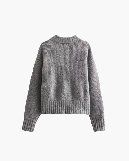 Lea Cardigan Vintage Knitted Zipper