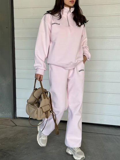 Lila Oversized Tracksuit Set